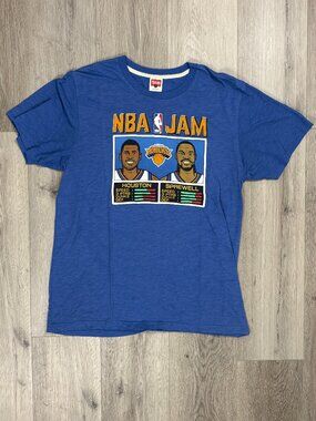 Homage NBA Jam New York Knicks Houston/Sprewell T-Shirt L